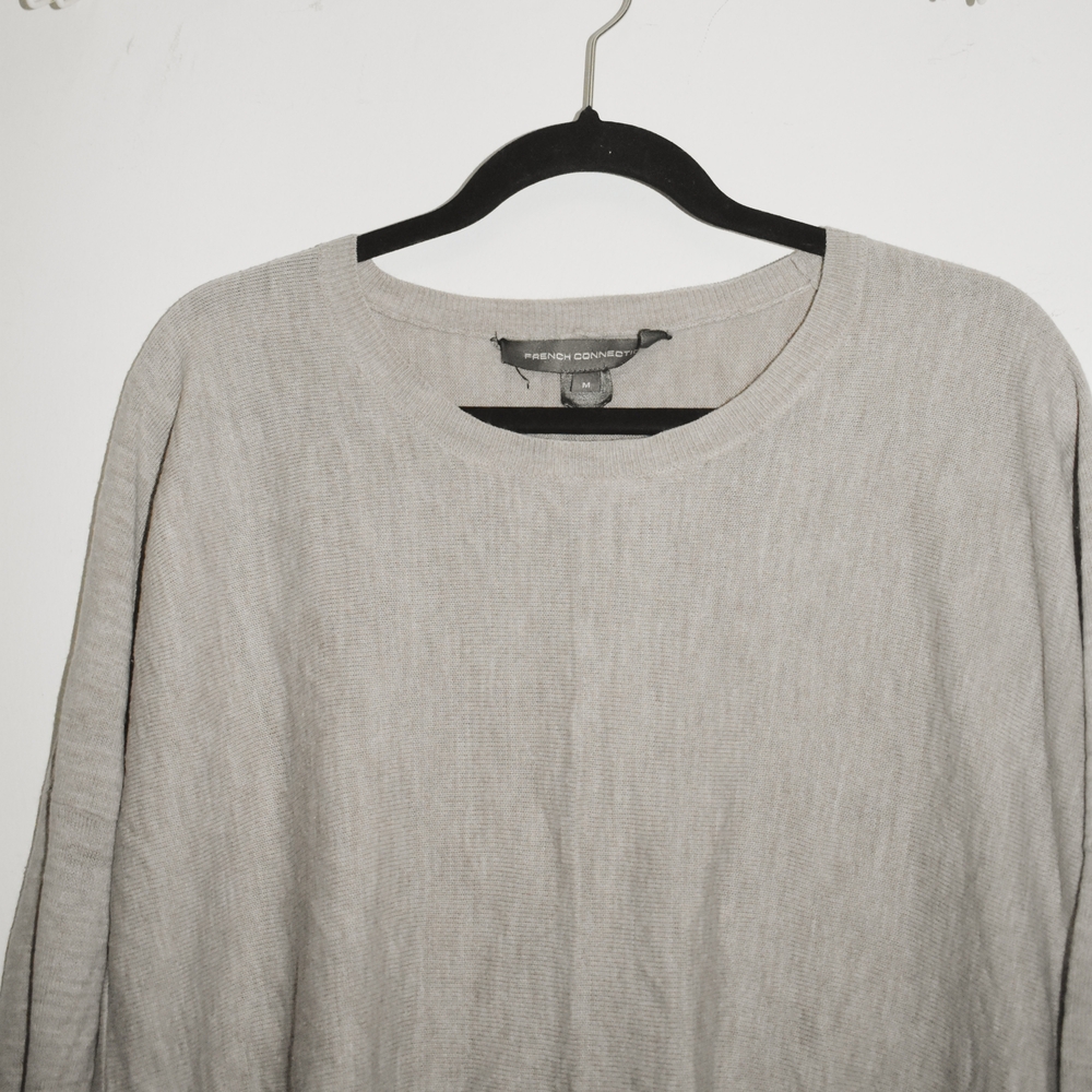 French Connection Taupe Knit Top